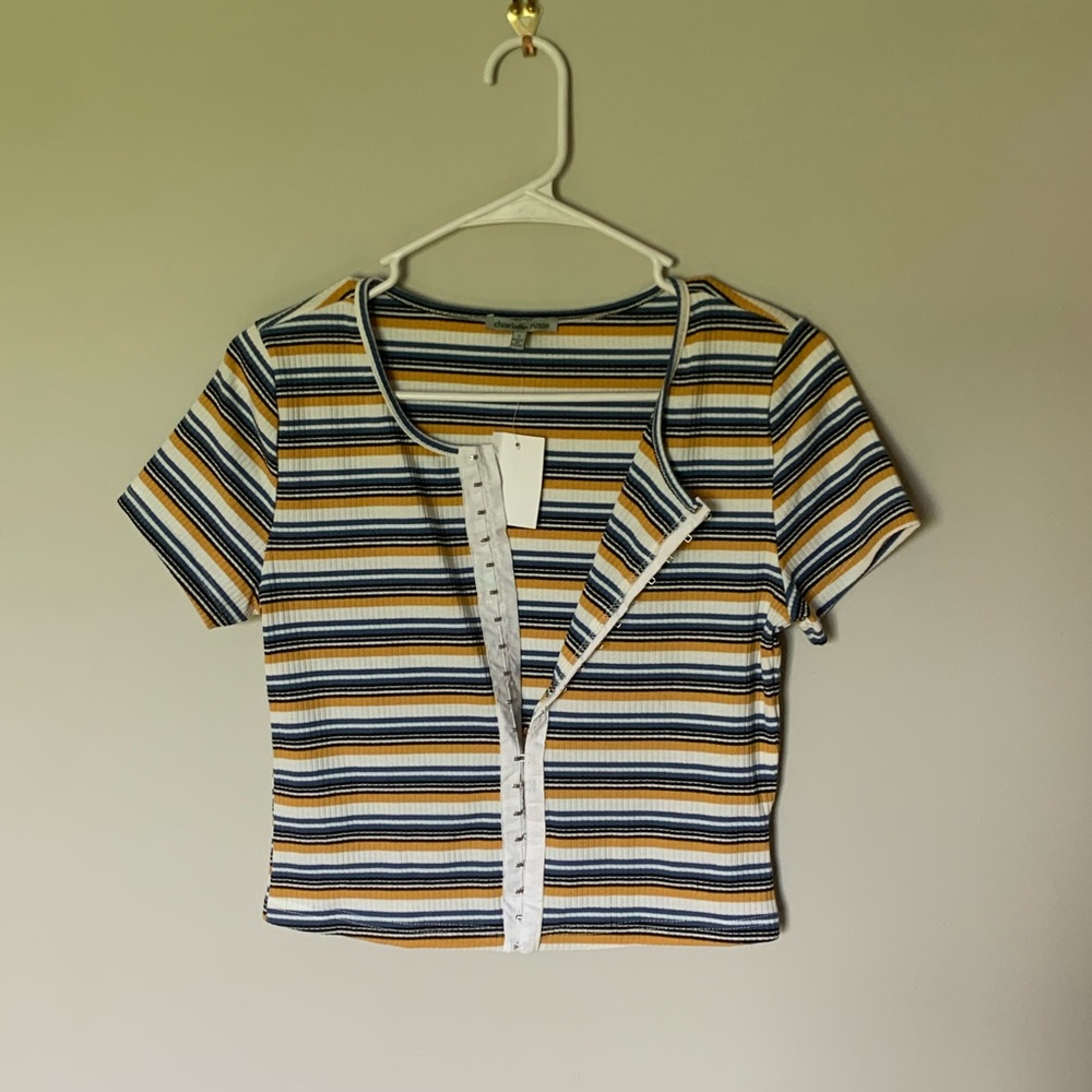 Charlotte Russe Crop Top- clip up